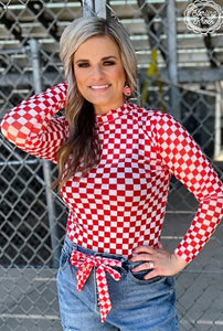 Pep Rally Mesh Red S-XL