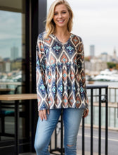 Load image into Gallery viewer, The Richardson Aztec Hooded Top S-L
