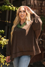 Load image into Gallery viewer, The Brownfield Top in Chocolate S-3X
