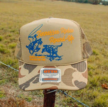 Load image into Gallery viewer, The Tennessee Rodeo Round Up Camo Trucker Hat
