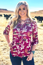 Load image into Gallery viewer, The Desert Plum Top S-2X
