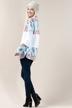 Load image into Gallery viewer, The Angelina Aztec Top S-L
