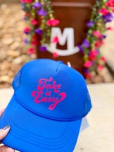 Load image into Gallery viewer, Take It Easy Royal Trucker Hat
