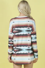 Load image into Gallery viewer, The Hewitt Aztec Print Top S-XL
