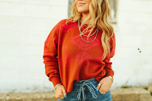 Not My First Rodeo Sweater S-XL