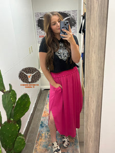 The Runaway June Maxi Hot Pink S-XL