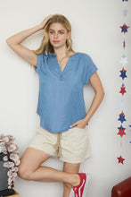 Load image into Gallery viewer, The Dennison Denim Top S-L

