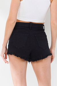 The Rio Grande Denim Shorts in Black S-L