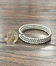 Load image into Gallery viewer, The Northlake Navajo Pearl Silver Wrap Bracelet
