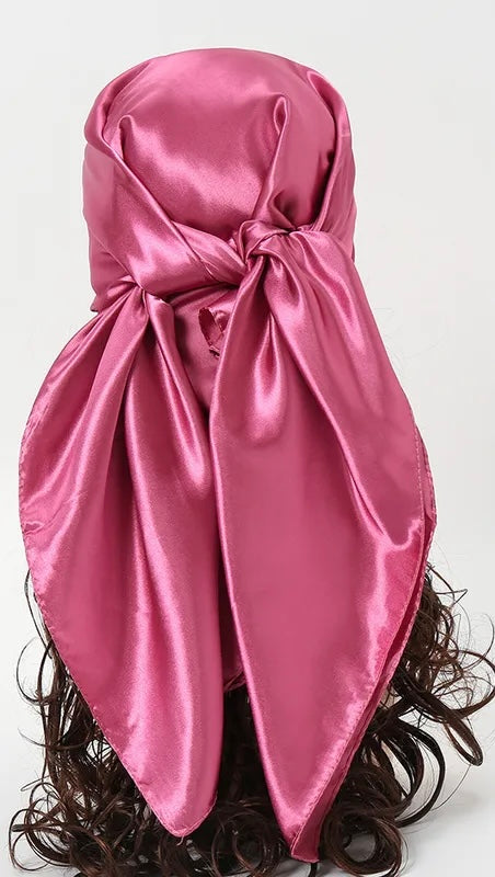 The Bailey Wild Rag In Dusty Rose Pink