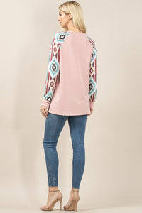 The Brazos County Aztec Top S-L