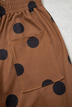 Load image into Gallery viewer, The Asher Dot Pants in Brown S-XL

