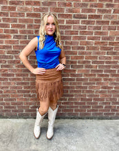 Load image into Gallery viewer, The Ft Worth Fringe Skirt S-L
