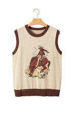 Load image into Gallery viewer, The Bucker Sweater Vest S-XL
