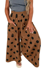 Load image into Gallery viewer, The Asher Dot Pants in Brown S-XL
