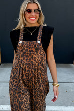 Load image into Gallery viewer, The Karli Boho Leopard Overalls S-2X
