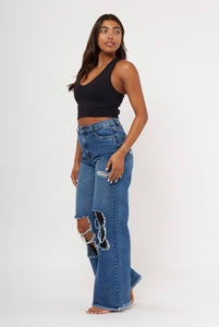 The Stockyards Wide Leg Jeans 1-13