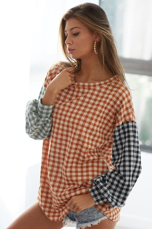 The Goodrich Gingham Top S-XL
