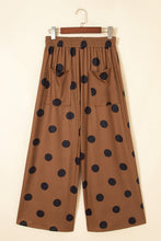 Load image into Gallery viewer, The Asher Dot Pants in Brown S-XL

