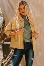 Load image into Gallery viewer, The Lipan Washed Corduroy Shacket S-3X
