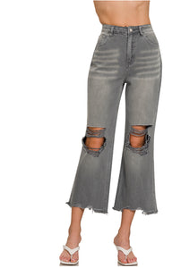 The Ash Black Kick Flare Jeans 26-32