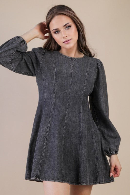 The Lake Dallas Denim Dress S-L