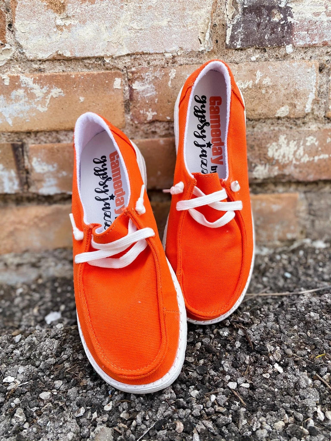 Game Day Orange Shoes by Gypsy Jazz