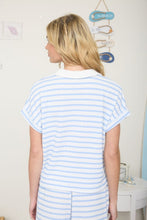 Load image into Gallery viewer, The Bailey Blue Stripe Top S-L
