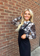 Load image into Gallery viewer, The Cow Town Mesh Top S-XL
