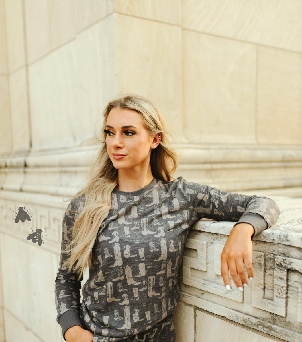 The Loungy Lariat Boot Scoot Top S-3X