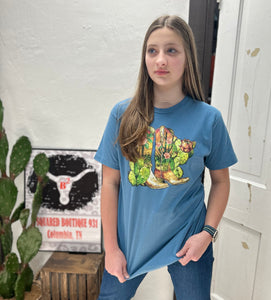 The Watercolor Boots Tee S-XL