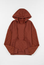 Load image into Gallery viewer, The Chestnut Quilted Hoodie S-XL
