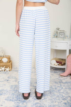 Load image into Gallery viewer, The Bailey Blue Stripe Pants S-L
