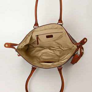 The Dotty HairOn Tooled Tote Bag