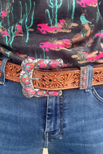 Load image into Gallery viewer, Buckle Up Belt Buckle in Pink
