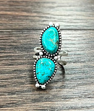 Load image into Gallery viewer, The Mustang Turquoise Statement Ring
