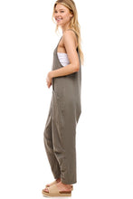 Load image into Gallery viewer, The Bedford Olive Jumpsuit S-L
