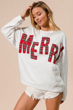 Load image into Gallery viewer, The Merry Tartan Plaid Sweatshirt S-XL
