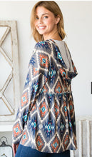Load image into Gallery viewer, The Richardson Aztec Hooded Top S-L
