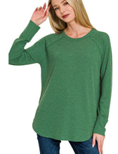Load image into Gallery viewer, The Green Baby Waffle Top S-3X
