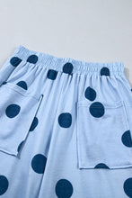 Load image into Gallery viewer, The Asher Dot Pants in Blue S-XL
