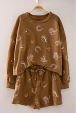 Load image into Gallery viewer, The Muskogee Chocolate Crewneck Top S-L
