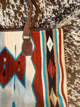 Load image into Gallery viewer, The Allen Cream Navajo Concealed Carry Bag Saddle Bag
