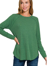 Load image into Gallery viewer, The Green Baby Waffle Top S-3X
