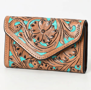 The Seguin Tooled Wallet by American Darling