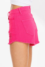 Load image into Gallery viewer, The Rio Grande Denim Shorts in Hot Pink S-L
