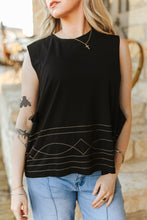 Load image into Gallery viewer, The Rodeo Stitch Tank S-XL
