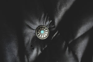 The Ya'll Fly Puffer Jacket in Midnight S-3X