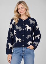 Load image into Gallery viewer, The Clinton Horse Cardigan S-L
