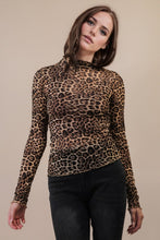 Load image into Gallery viewer, The Leopard Mesh Top S-L
